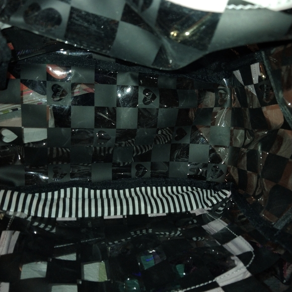 Betsey Johnson clear backpack nwot - Picture 4 of 4